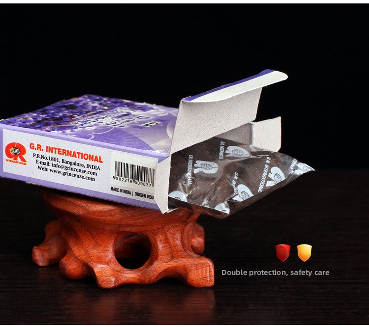 zensoullab Indian Incense Lavender Large Box Lavender Indian Original Imported Handmade Tower Incense 406