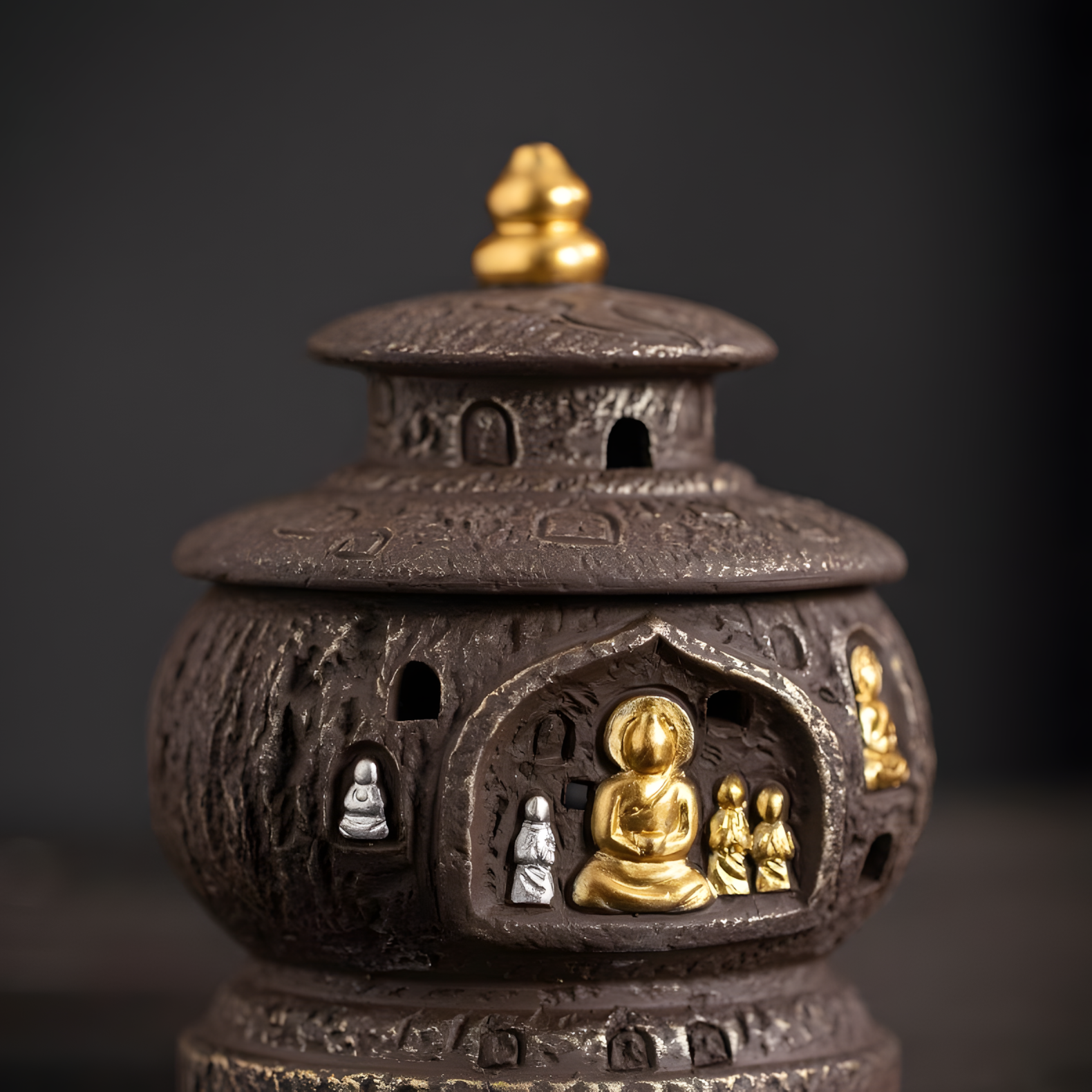 Zensoullab｜Sacred Dunhuang Pagoda Incense Burner