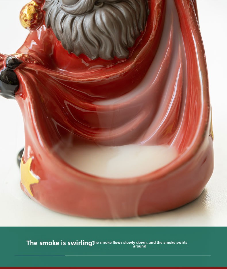 zensoullab Christmas Backflow Incense Burner