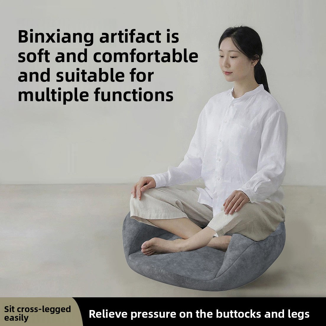 zensoullab Meditation Cushion Memory Foam Yoga Mat Meditation Zen Meditation Meditation Worship Cushion Long Sitting Not Collapse Ergonomic Lazy Cushion