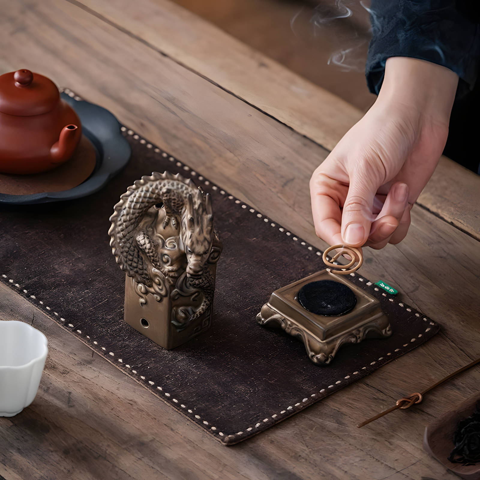 Zensoullab ·  Dragon Guardian Incense Burner