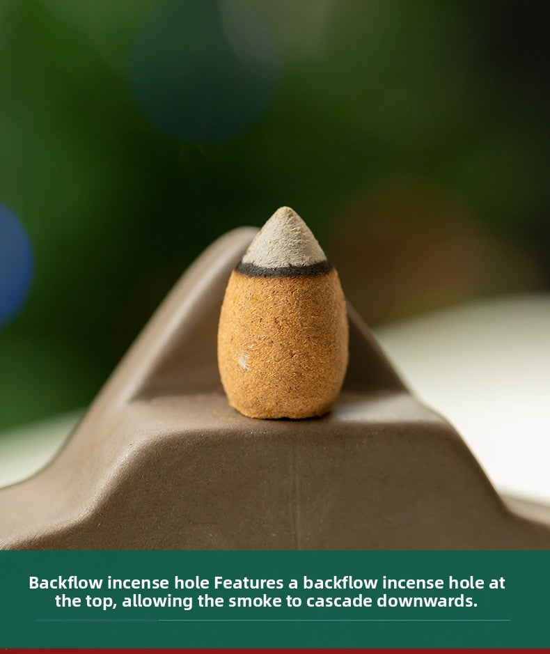 zensoullab Christmas themed backflow incense burner