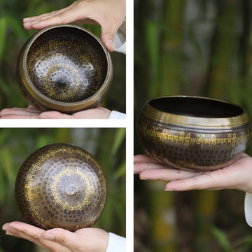 zensoullab Nepal Sutra Singing Bowl Tibetan Singing Bowl Buddha Sound Bowl Buddha Sound Bowl Singing Bowl Yoga Meditation Healing Singing Bowl