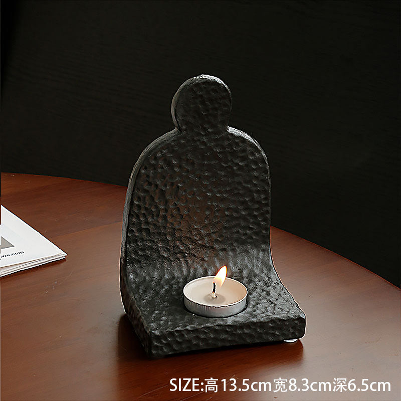 zensoullab Wabi-Sabi Style Candle Holder Incense Burner