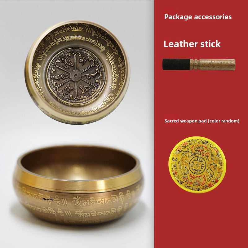 zensoullab Nepal Handmade Singing Bowl Buddha Sound Bowl Yoga Healing Meditation Bowl Tibetan Singing Bowl Buddha Sound Bowl Buddhist Supplies