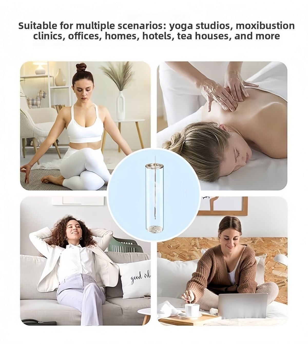 zensoullab Glass Hanging Incense Burner