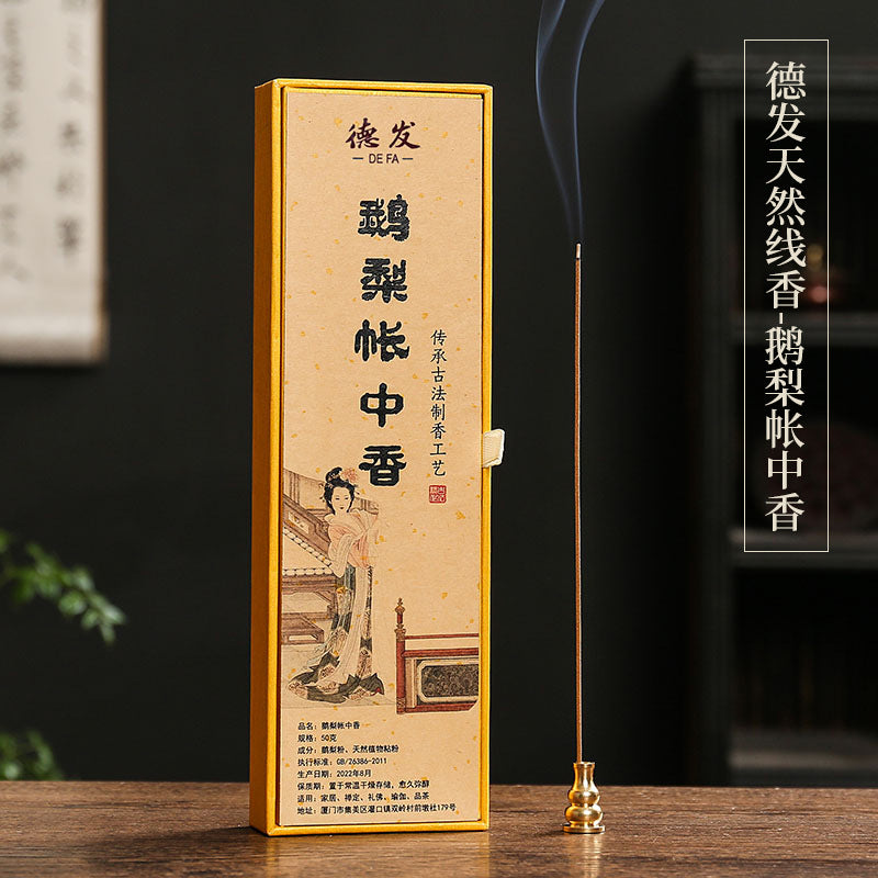 zensoullab Ornament Calming Sandalwood Indoor Incense Long-lasting Fragrance Dragon Cinnamon Incense Goose Pear Tent Agarwood Home Natural Sleep Companion