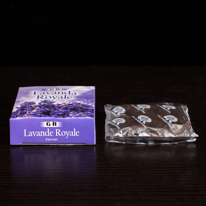 zensoullab Indian Incense Lavender Large Box Lavender Indian Original Imported Handmade Tower Incense 406
