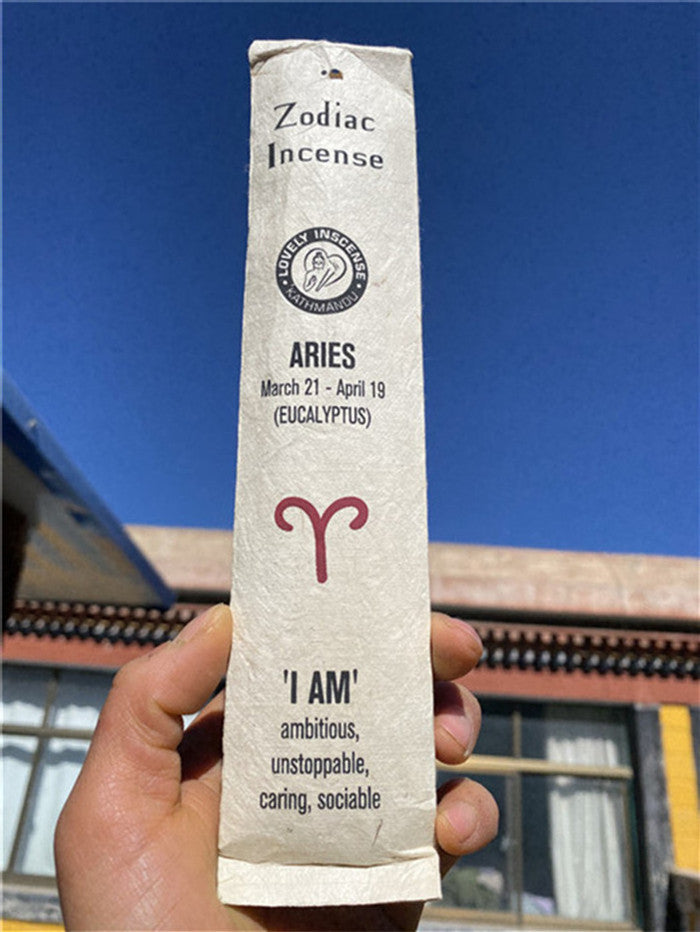 zensoullab Nepal Lovely Twelve Zodiac Handmade Incense Sticks