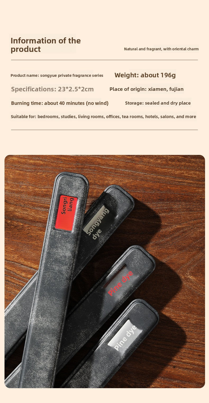 zensoullab Incense Sticks Agarwood Sandalwood Goose Pear Incense Indian Old Mountain Sandalwood Hainan Agarwood 10g Gift Box