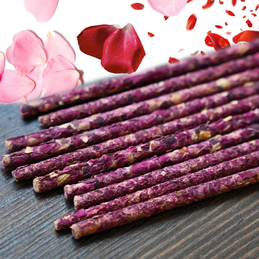zensoullab Natural Floral Handmade Incense Sticks 12 Pieces/Bag
