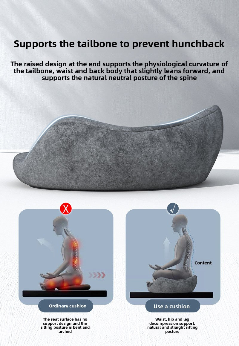 zensoullab Meditation Cushion Memory Foam Yoga Mat Meditation Zen Meditation Meditation Worship Cushion Long Sitting Not Collapse Ergonomic Lazy Cushion