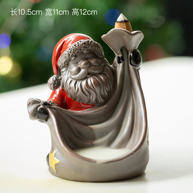 zensoullab Christmas Backflow Incense Burner