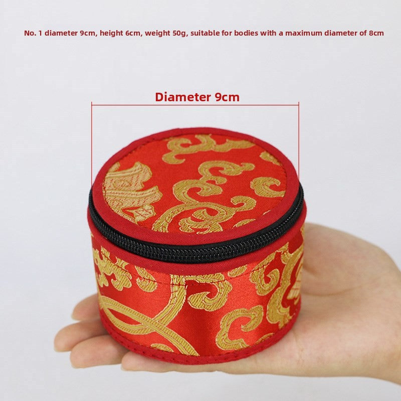 zensoullab Nepal Handmade Sound Bowl Bag Buddha Sound Bowl Packaging Bag Tibet Singing Bowl Gift Packaging Box Buddha Sound Bowl Storage Box