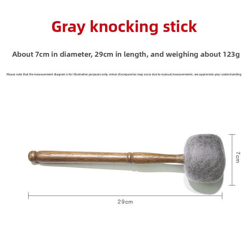 zensoullab Nepal Handmade Wool Felt Knocking Stick Tibetan Singing Bowl Mallet Sound Therapy Buddha Sound Bowl Accessories Buddha Sound Bowl Stick Hammer