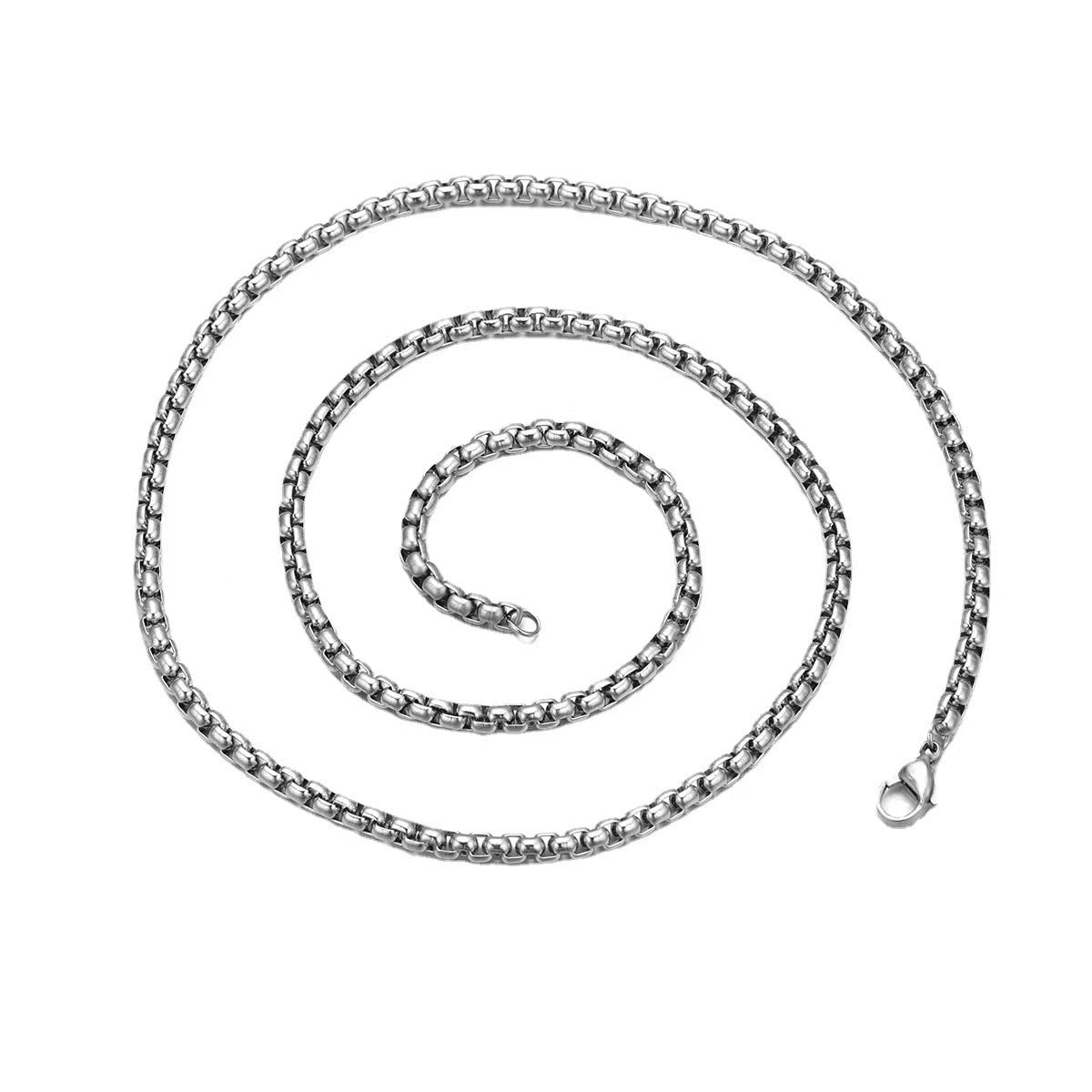 zensoullab One Thought Becomes Buddha Magic Thai Silver Sweater Chain Long Vintage Necklace Large Pendant Hanging Pendant 2023 Pendant