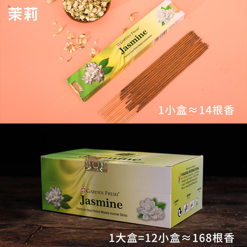 zensoullabGF Hot-Selling Indian Incense 18 Flavors Masala Handmade Sandalwood Agarwood Imported Aromatherapy Incense Stick Tibetan Incense