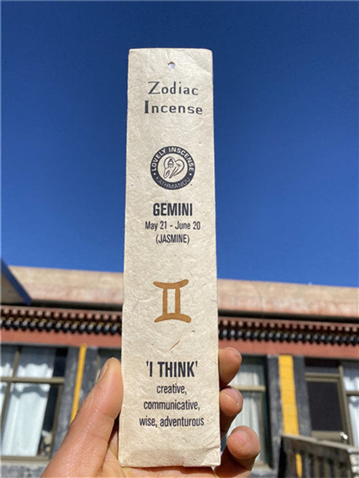 zensoullab Nepal Lovely Twelve Zodiac Handmade Incense Sticks