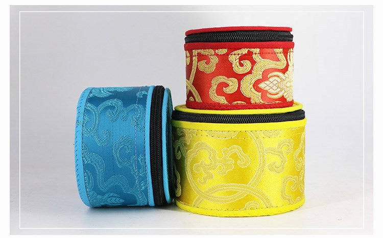 zensoullab Nepal Handmade Sound Bowl Bag Buddha Sound Bowl Packaging Bag Tibet Singing Bowl Gift Packaging Box Buddha Sound Bowl Storage Box