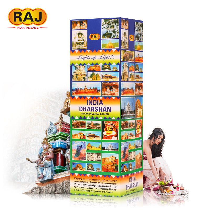 zensoullab Indian Incense Indian Women's Incense Yoga Meditation Original Imported Handmade Aromatherapy Incense Stick Large Box 079