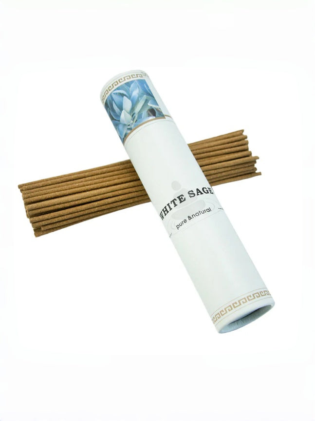 Zensoullab California White Salvia Officinalis Aromatherapy Himalaya Bowl Crystal Purification Plant Raw Materials Niche Aromatherapy Healing Domestic Incense Joss-Stick