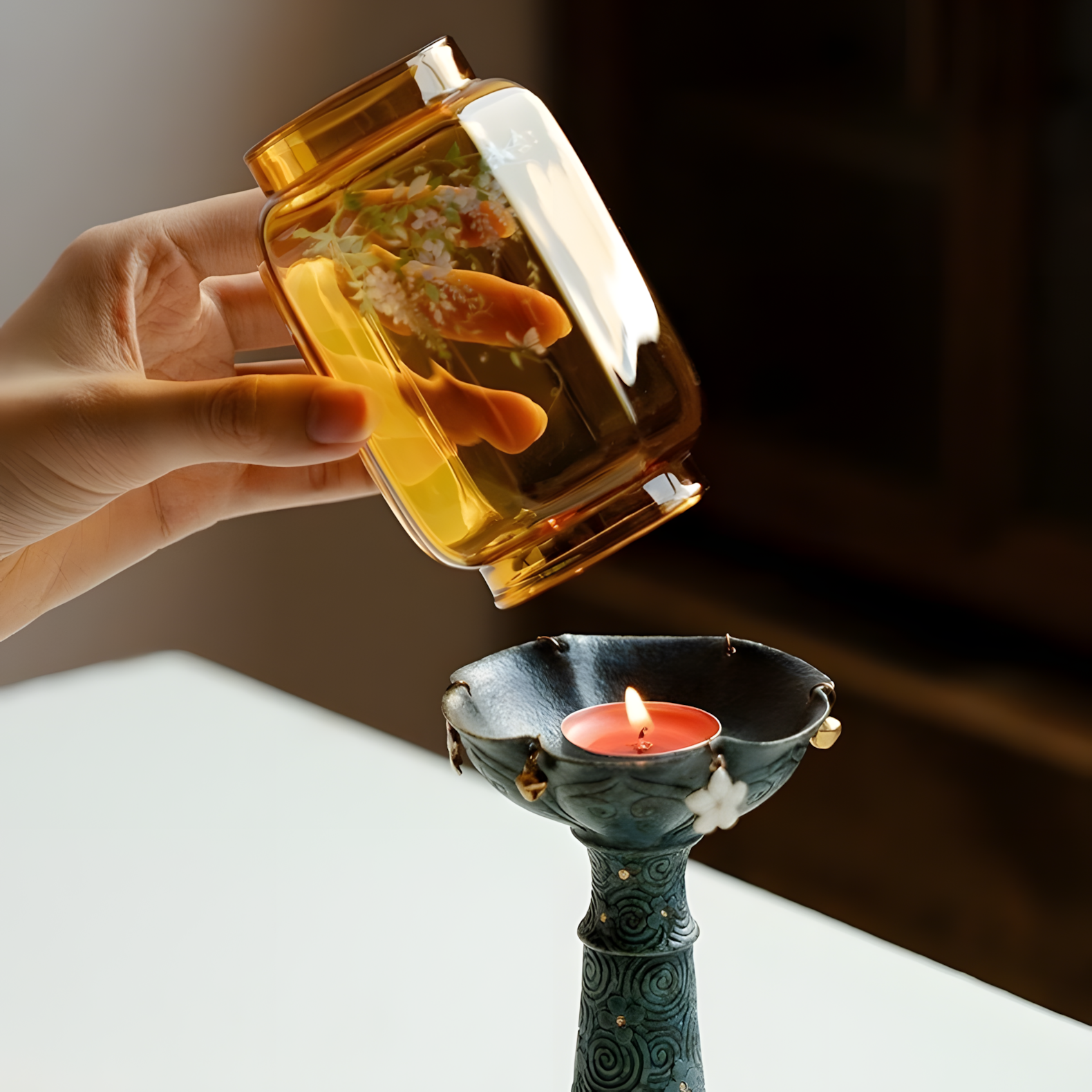 Zensoullab — Cloudlight Serenity Candle Holder