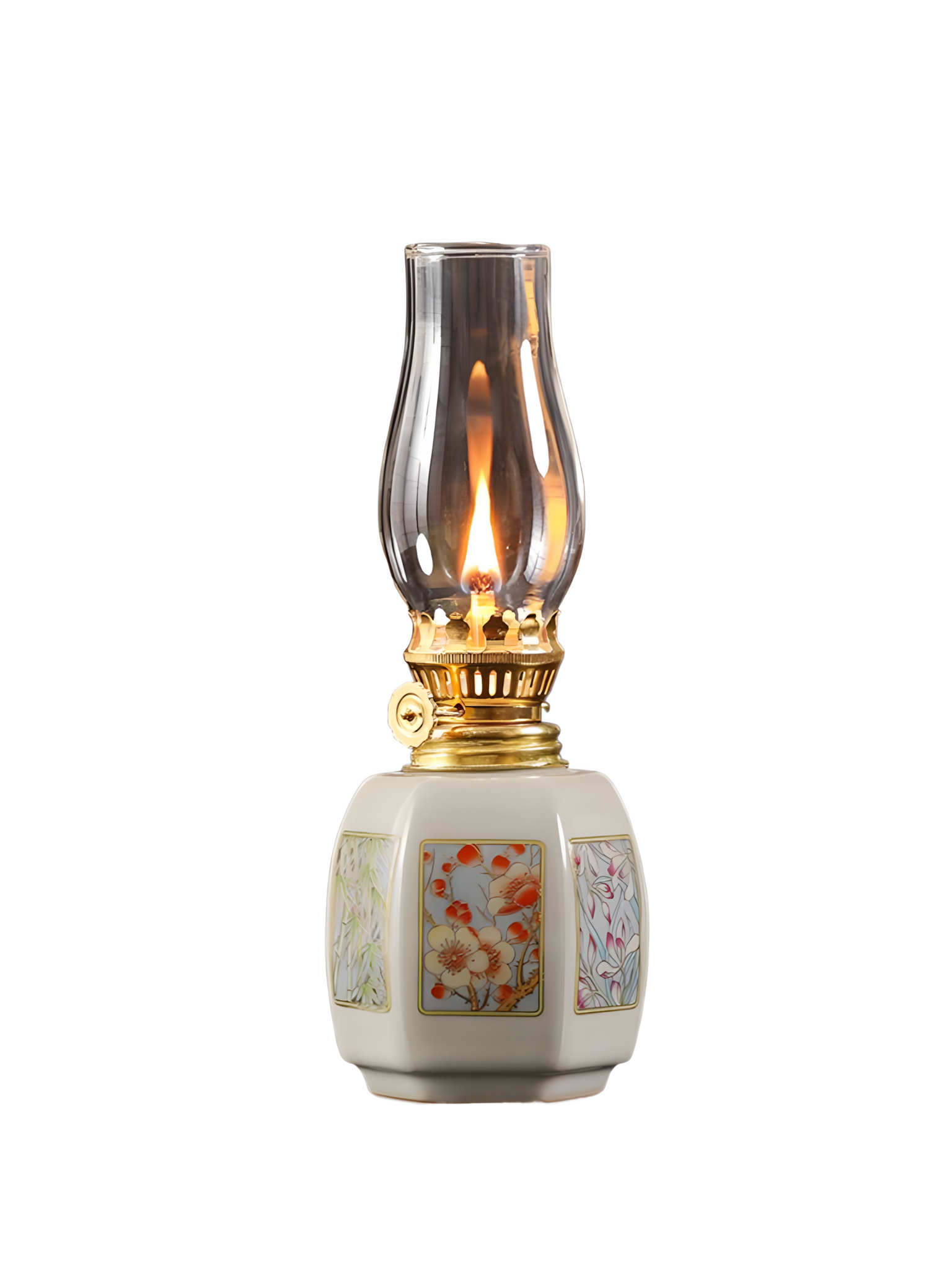 Serenity Oil Lamp Serenity Blue & White Ceramic Meditation