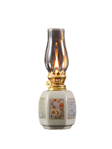Serenity Oil Lamp Serenity Blue & White Ceramic Meditation
