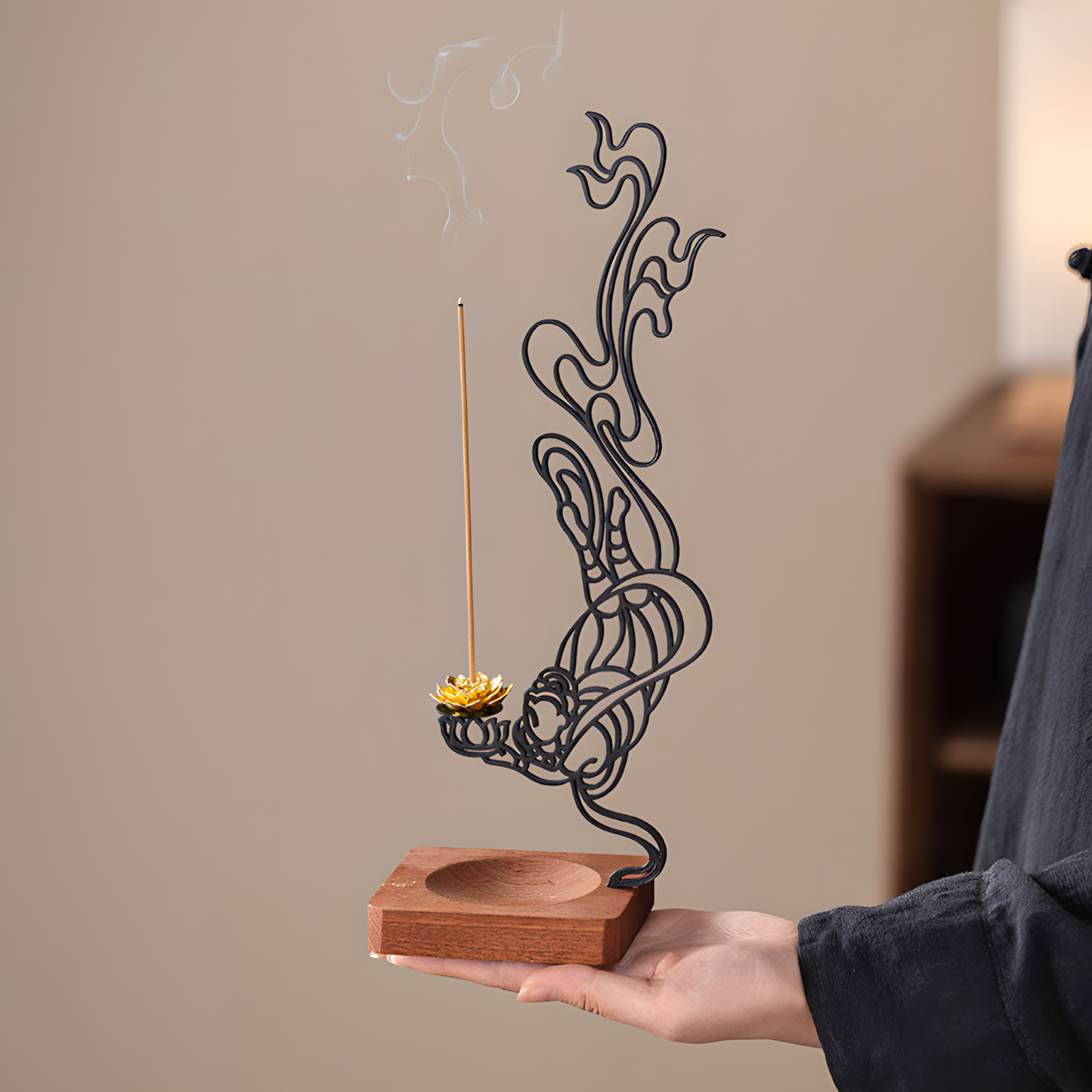 Zensoullab｜“Celestial Offering”  | Dunhuang Flying Apsara Incense Holder