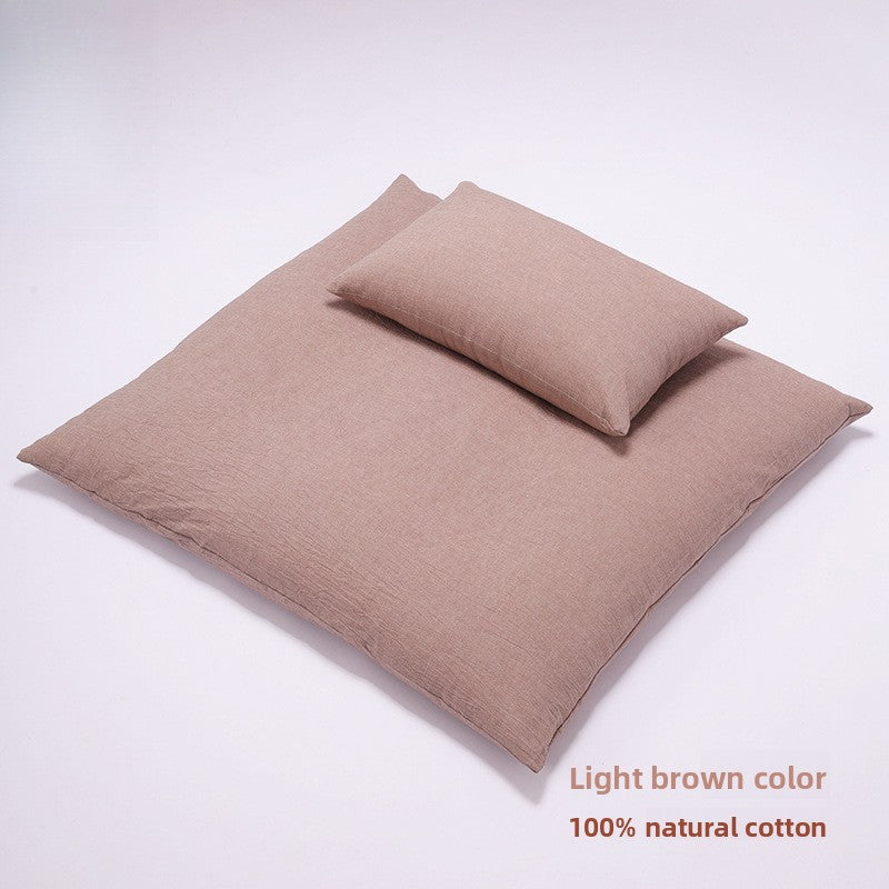 zensoullab Natural Cotton Meditation Cushion Nan Huaijin's Seven Posture Meditation Double Leg Meditation Meditation Cushion Floor Cushion Kneeling