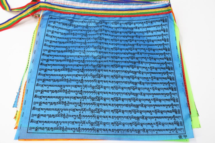 zensoullab Tibetan Ethnic Supplies Prayer Flags Printing Factory Colorful Family Portrait Prayer Flags Wind Horse Flags Hanging Flags