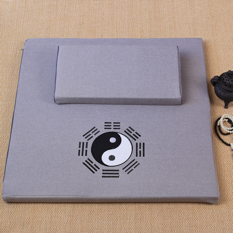 Zensoullab Meditation Cushion Meditation Cushion Coconut Palm Folding Meditation Static Cushion Home Kneeling Buddha Worship Thickened Plate Cushion Upper Cushion