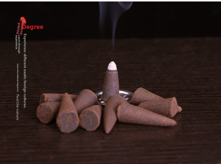 zensoullab Indian Incense Green Apple Large Box eneApple Original Imported Handmade Aromatherapy Incense Cones 413