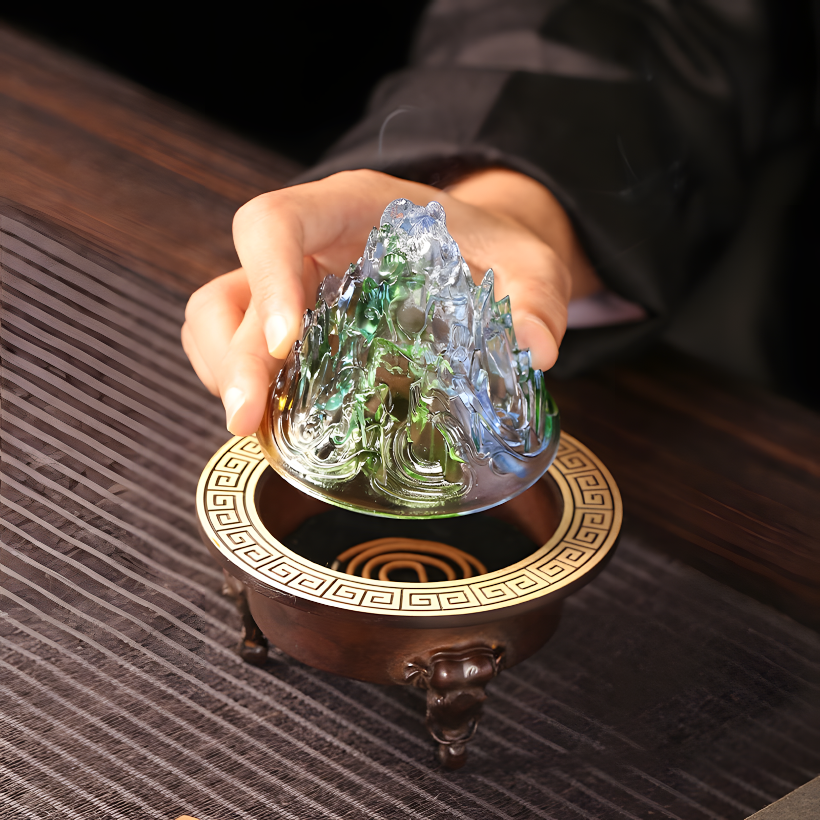 Zensoullab《Mountain of Clarity》 | Meditation Incense Burner