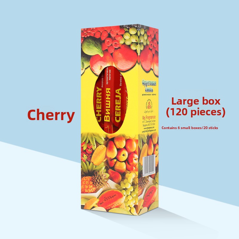 zensoullab Indian Incense 7 Fragrance Fruit Series Authentic Imported Indian Incense Incense Stick Fragrant Fresh
