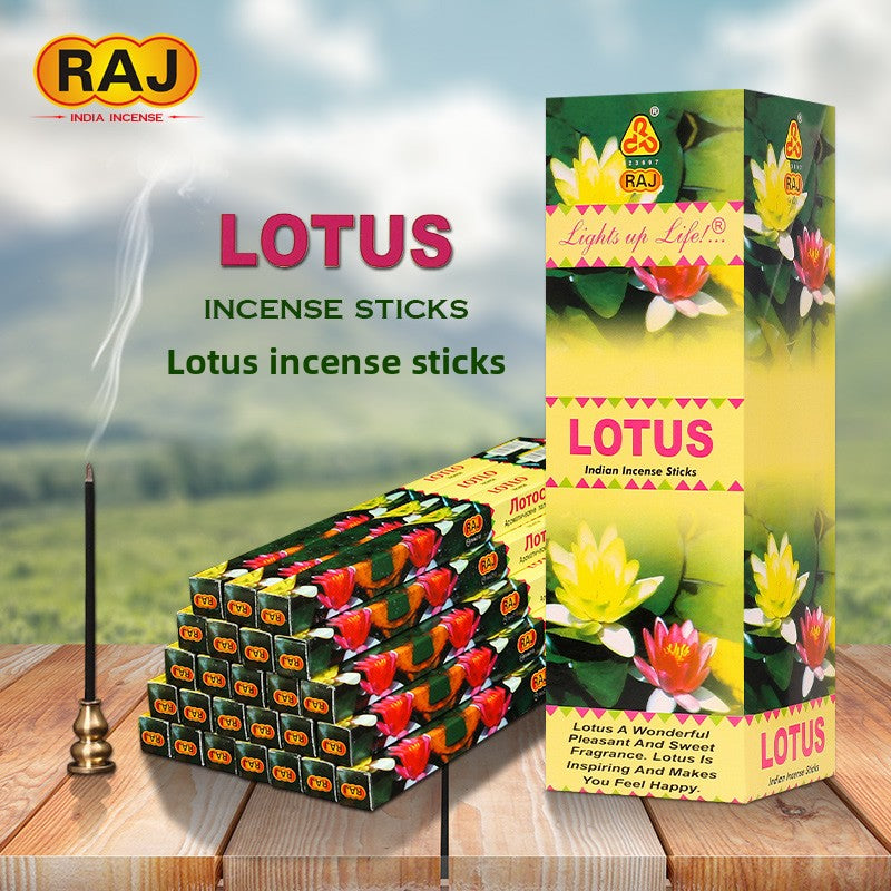 Zensoullab India Fragrant 30 Kinds of Fragrance Small Square Series Genuine Goods Imported Indian Aromatherapy Joss-Stick Handmade Incense