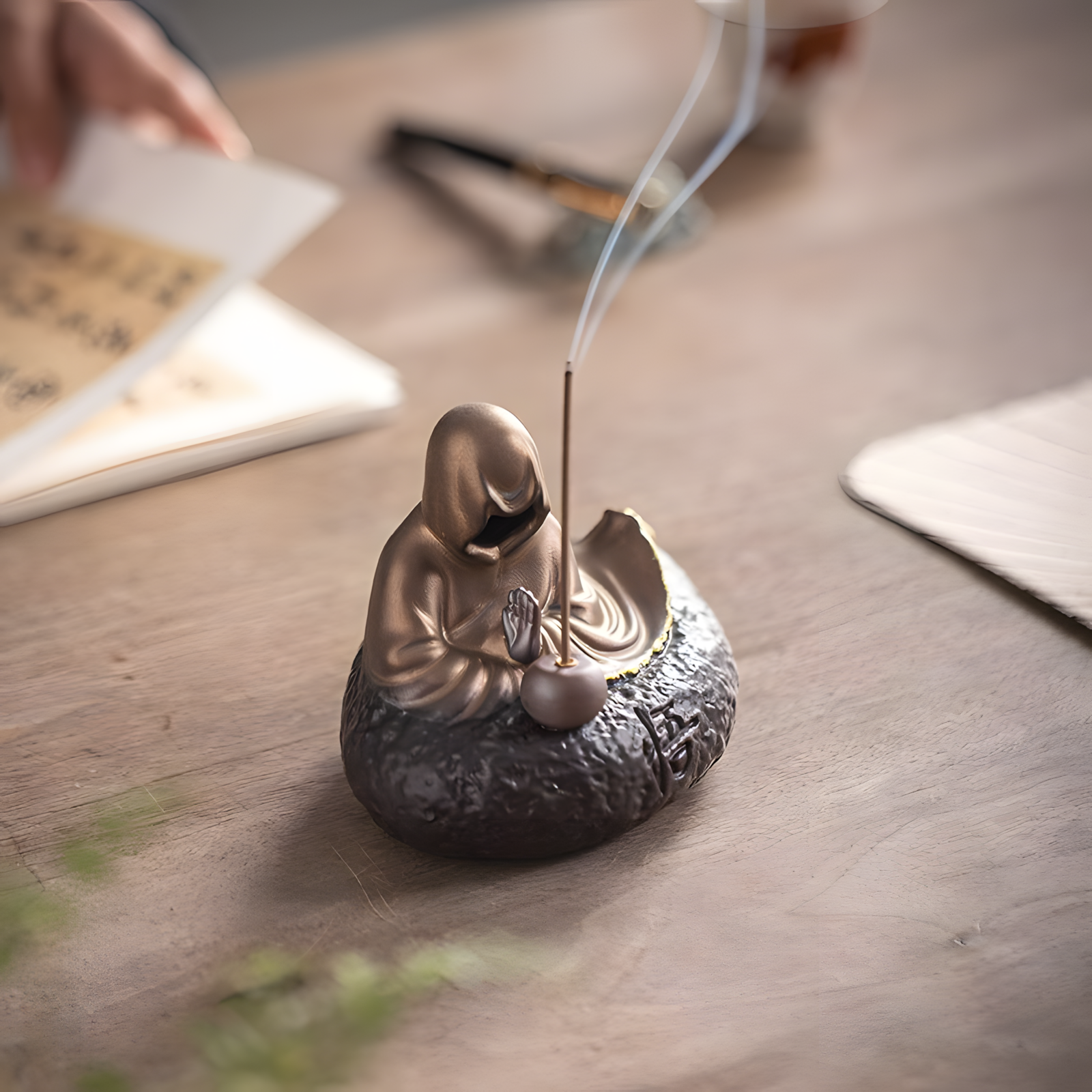 The Silent Sage — A mindful incense holder by Zensoullab.
