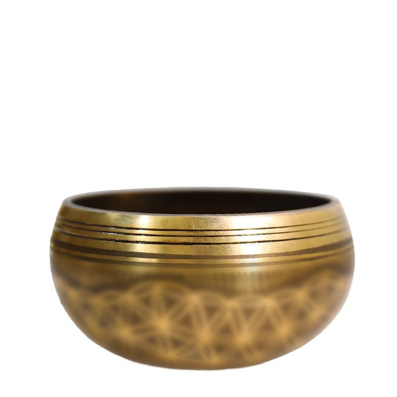 zensoullab Nepal Handmade Singing Bowl Meditation Healing Sanskrit Bowl Sound Wave Healing Yoga Meditation Bowl Buddha Sound Bowl Copper Bowl
