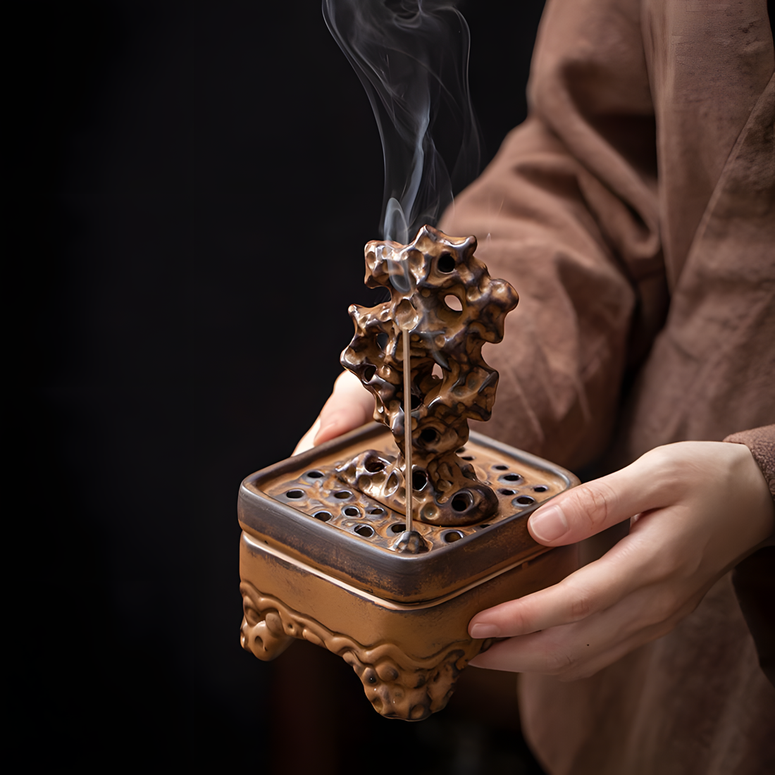 Zensoullab｜Stone of Serenity Incense Burner