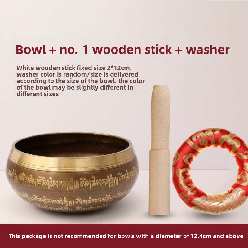 zensoullab Nepal Sutra Singing Bowl Tibetan Singing Bowl Buddha Sound Bowl Buddha Sound Bowl Singing Bowl Yoga Meditation Healing Singing Bowl