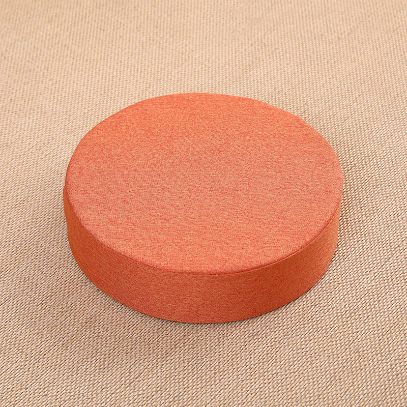 Zensoullab Japanese Style Tatami Mat Futon Cushion Thickened Stool Removable and Washable Window Cushion round Meditation Cushion Meditation Pray Cushion
