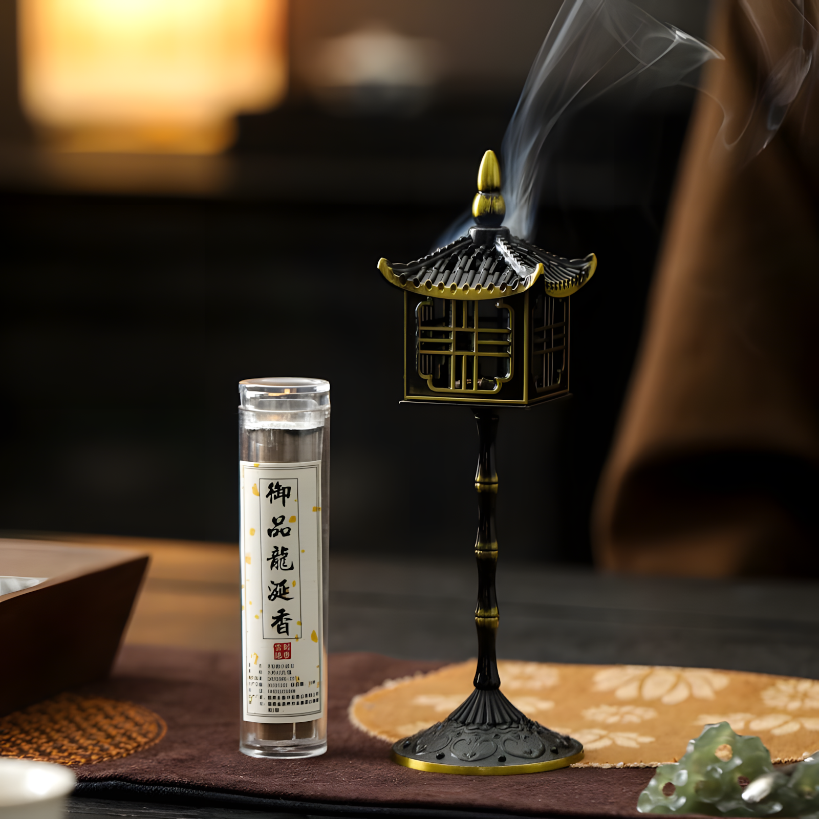 Zensoullab "Palace of Tranquility" Incense Burner for Meditation & Mindfulness