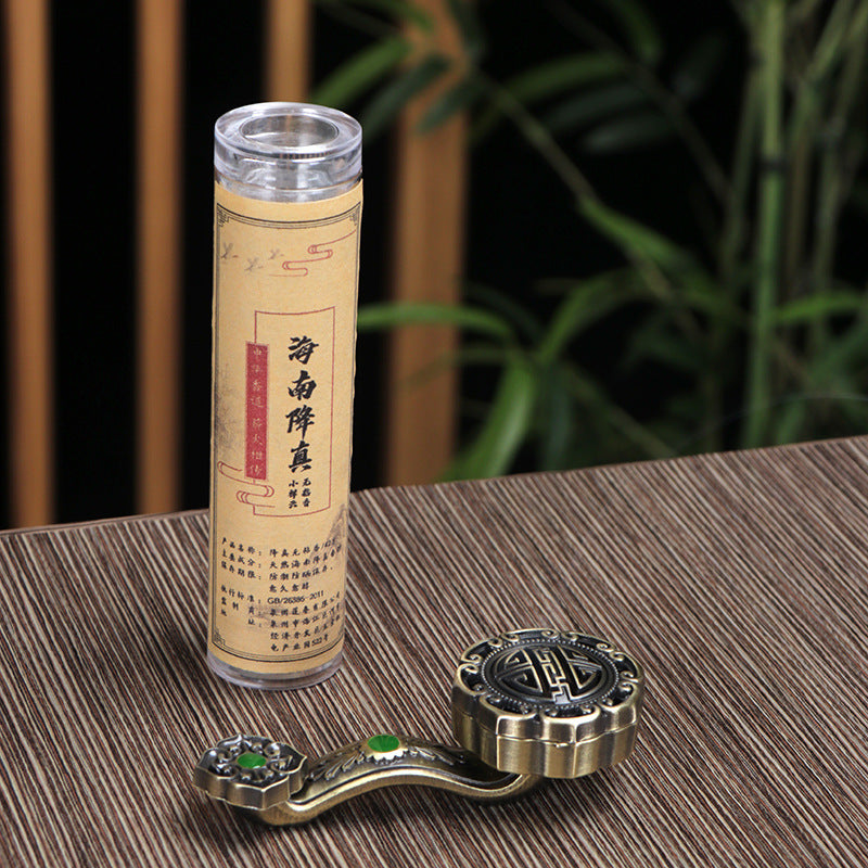 zensoullab Ruyi Auspicious Chinese Incense Burner Small Cloud Shape Non-Stick Incense Burner for Home Indoor Tea Ceremony Incense Desktop Mini Ornament