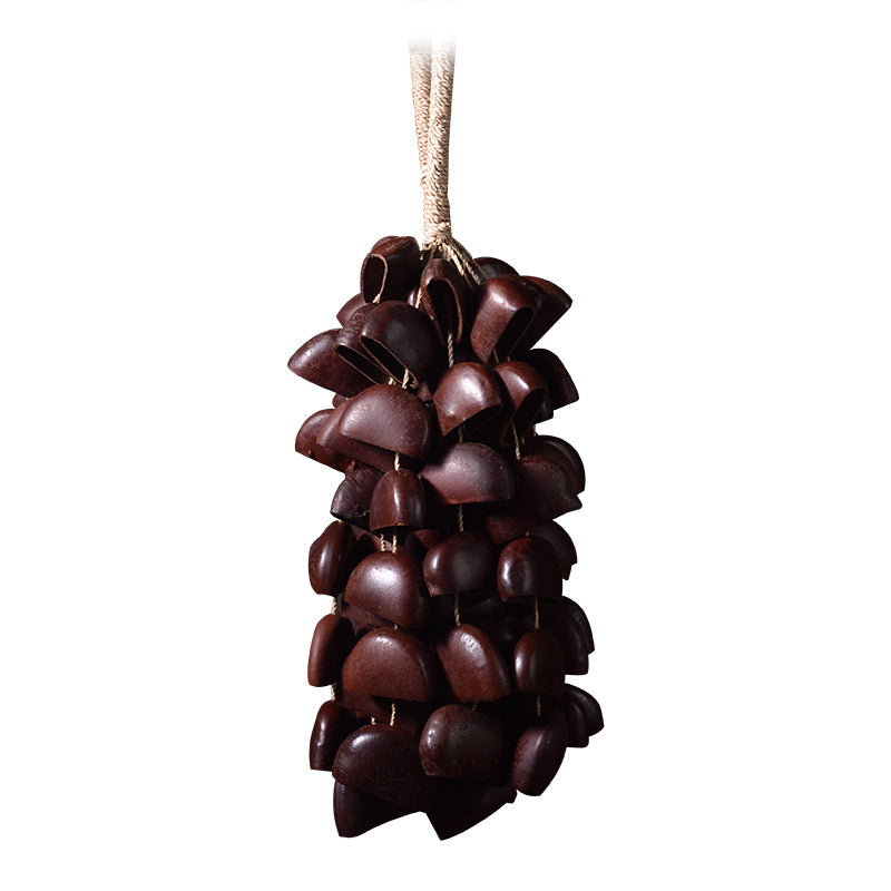 zensoullab Van Wood Fruit South African Fruit Shell Rattle Natural Plant Concert Accompaniment Small Sound Beam White Noise Healing Hand Wind Chime
