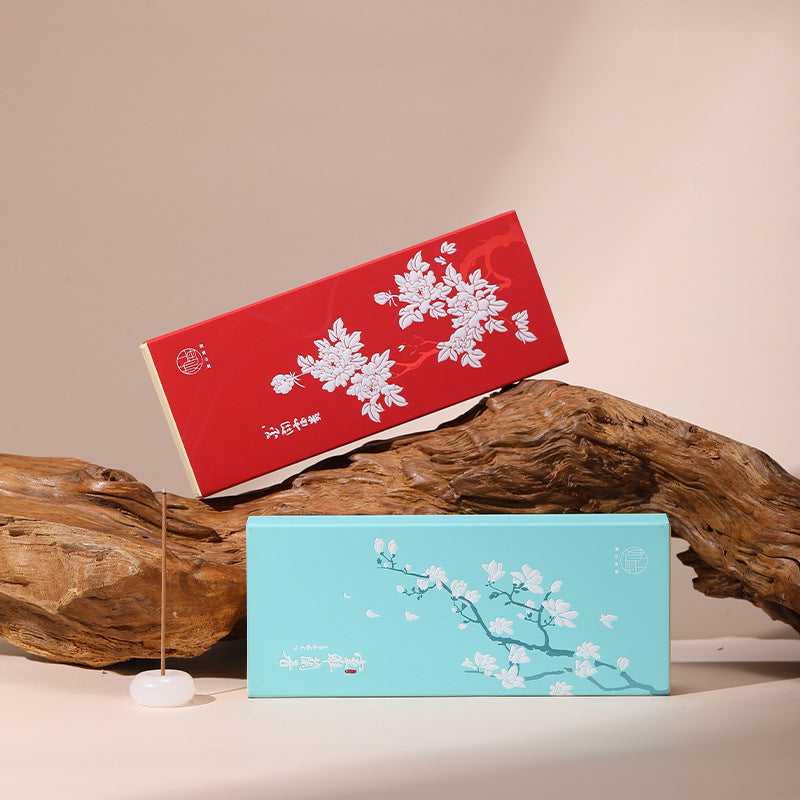 zensoullab Incense Sticks Agarwood Sandalwood Incense New Chinese Style Portable Gift Box Pocket Incense Home Aromatherapy