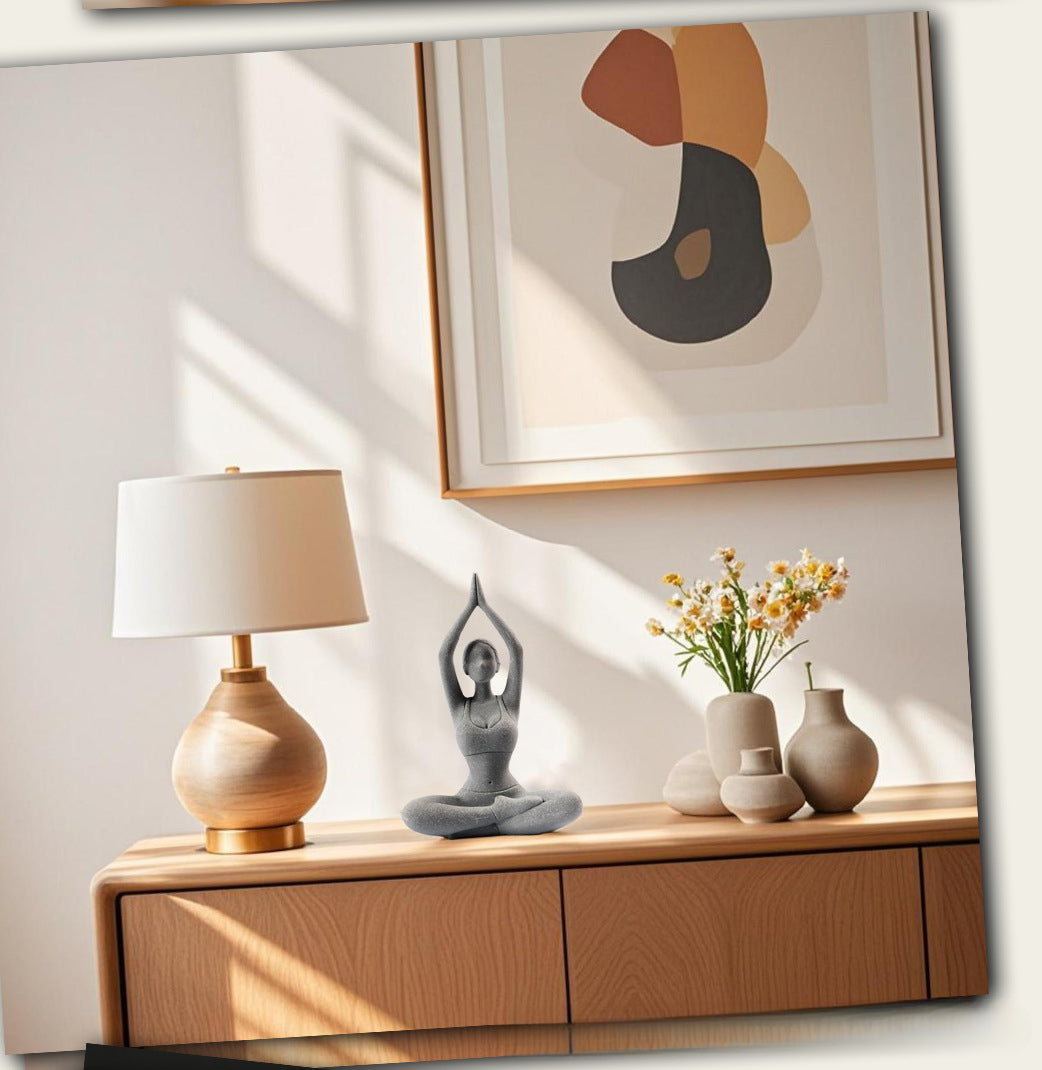 zensoullab Yoga Studio Modern Minimalist Decoration Opening Gift Desktop Home Bar Cafe Gift for Girlfriend Birthday Zen Style