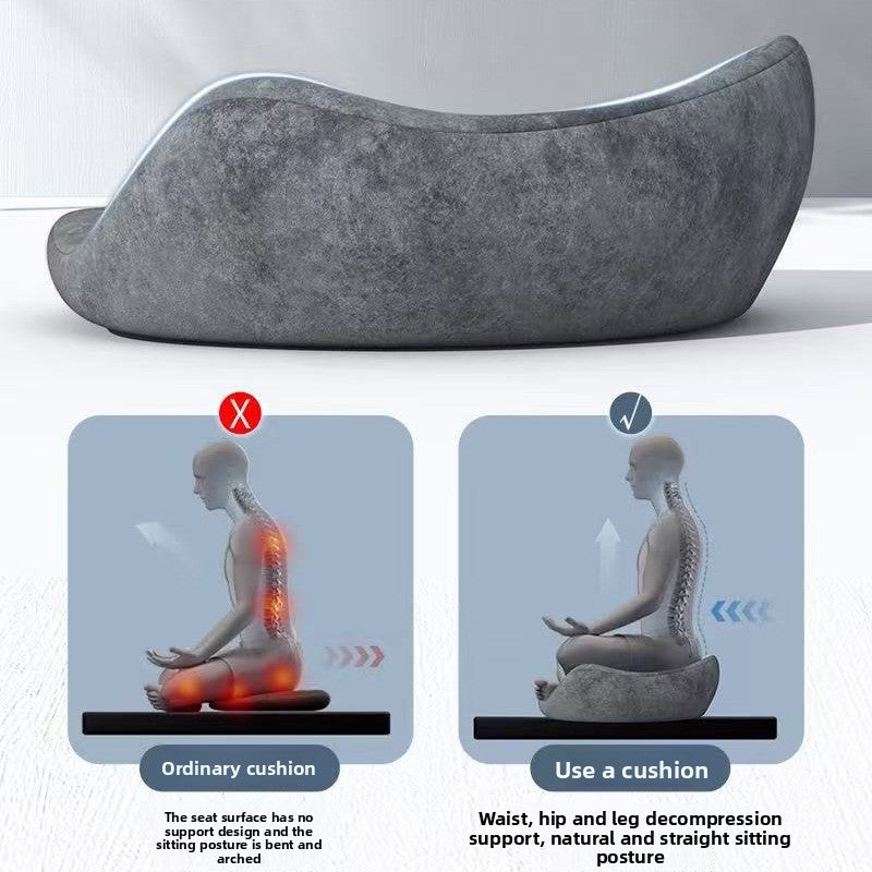 zensoullab Meditation Cushion Yoga Meditation Zen Meditation Meditation Worship Cushion Memory Foam Long Sitting Non-Collapsing Lazy Cushion Ergonomic Cushion