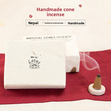 Zensoullablotus Cone Incense India Fragrant Nepal Cone Incense Indoor Home Incense Tibetan Incense Incense Cone Sandalwood Amber