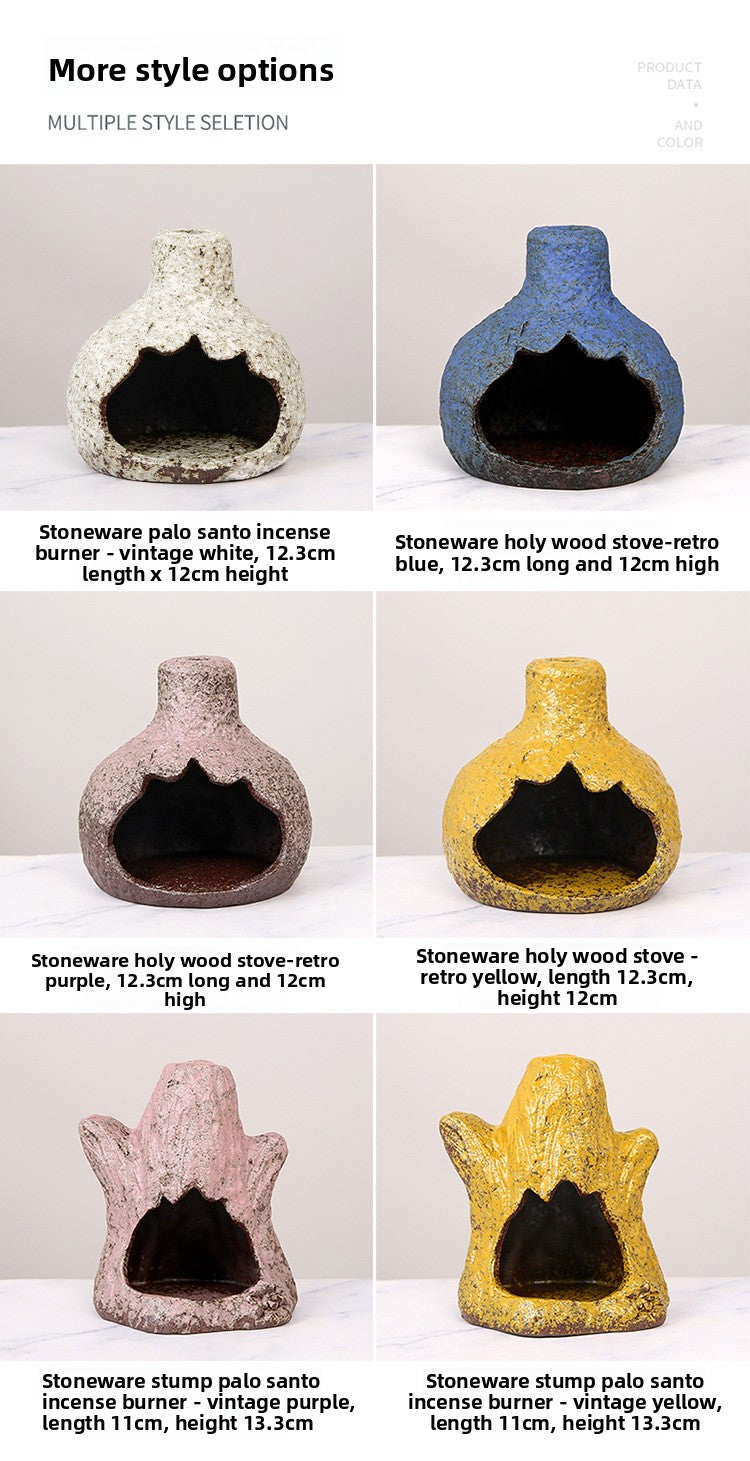 zensoullabins Ceramic Aromatherapy Fireplace