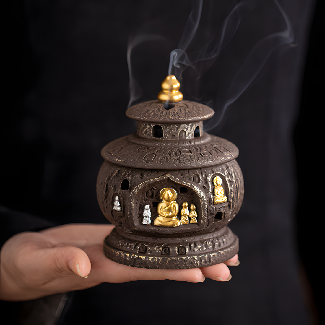 Zensoullab｜Sacred Dunhuang Pagoda Incense Burner